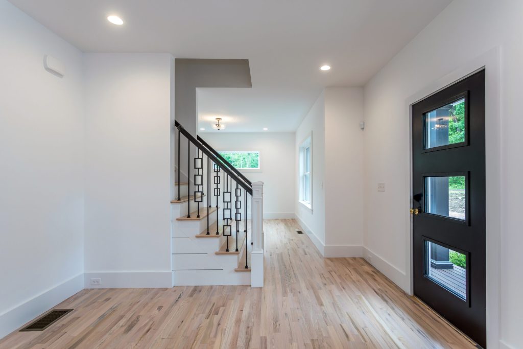 foyer of 2019 HOBI “Best Fairfield County Single Family Home $500,000-$600,000”